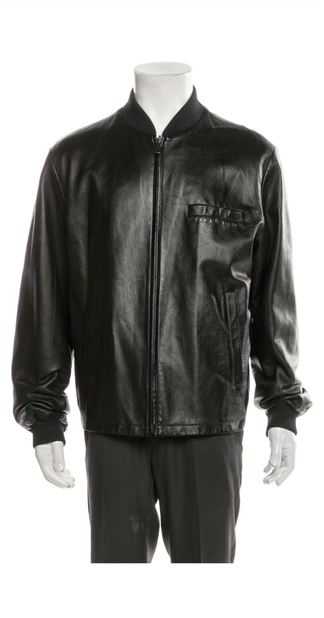 Jaqueta Prada bomber lambskin 52 IT